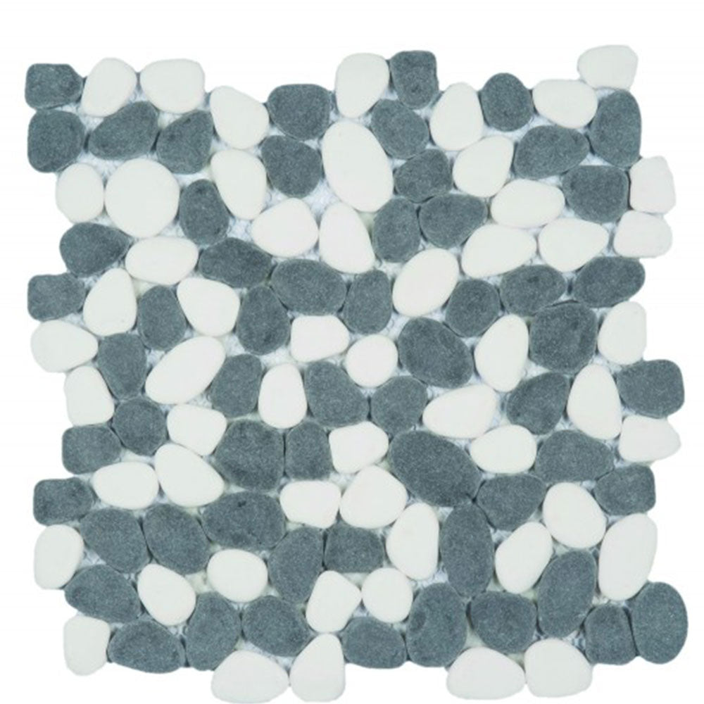 Bati Orient Round Pebbles Mosaic 12" x 12"