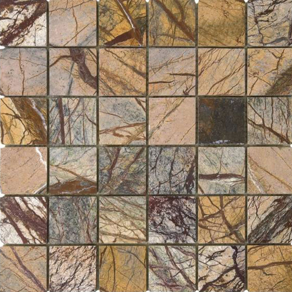 Bati Orient Polished Marble Mosaic 12" x 12"
