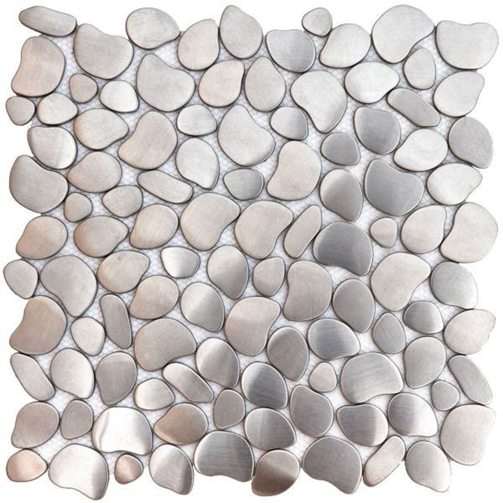 Bati Orient Pebbles Inox 12.20" x 12.20"