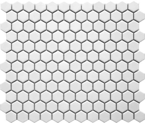 Kertiles Hexaone Mosaic 12" x 12"