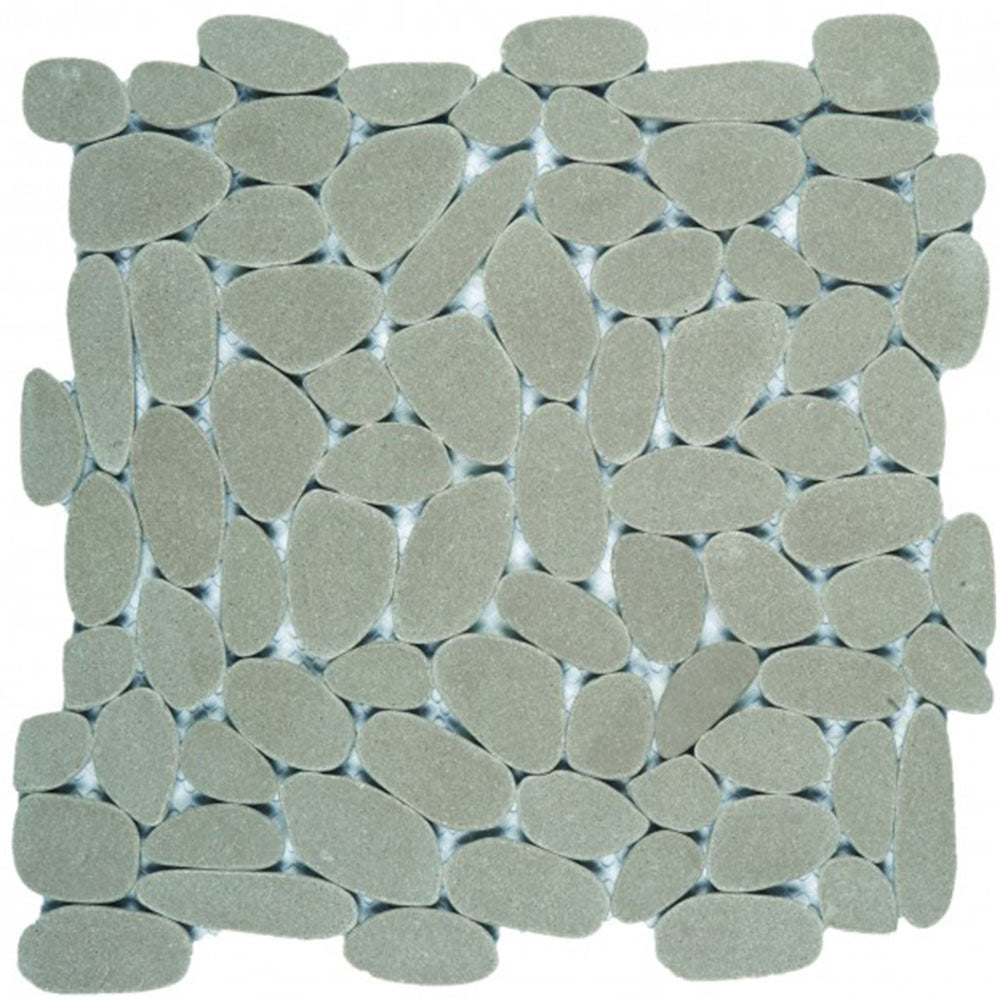 Bati Orient Sliced Pebble Mosaic 12" x 12"
