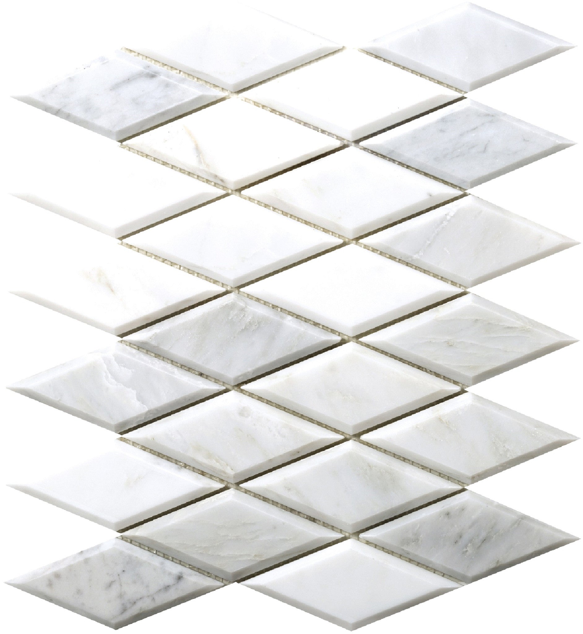 Emser Winter Frost Diamond Mosaic 10" x 13"