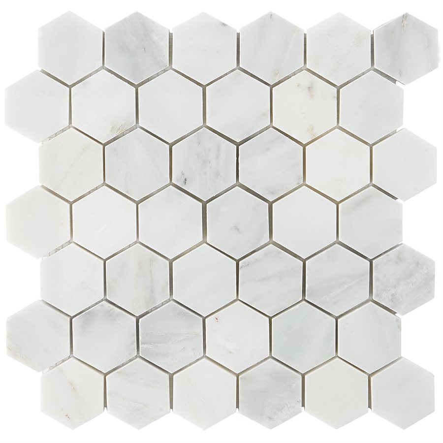 Soho Studio Asian Statuary 2" Hexagon 11.75" x 11.75"