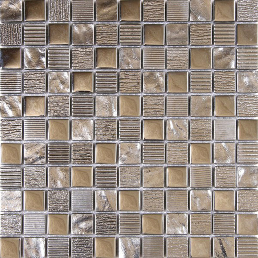 Bati Orient Glass Square Mosaic 11.80" x 11.80"