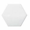 White Hex Smooth