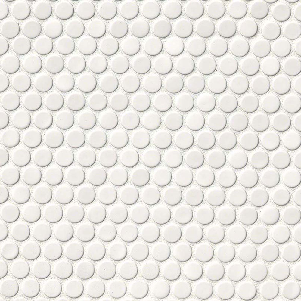 MS International Domino 11.57" x 12.20" White