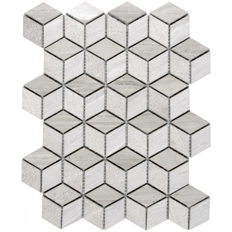 Bati Orient 3D Diamond Mosaic 9.50" x 12.40"