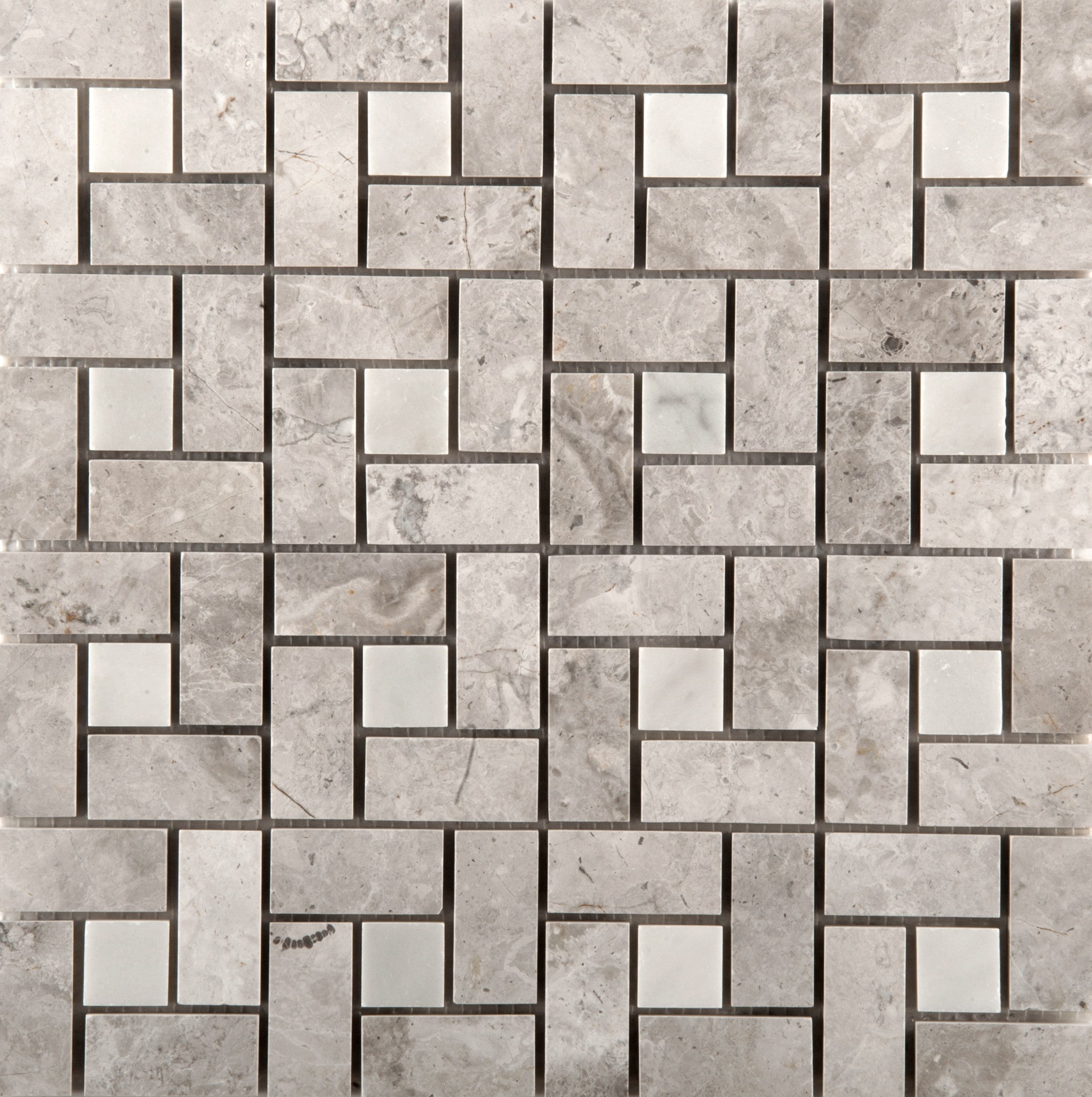 Emser Marble Pinwheel Mosaic 12" x 12"