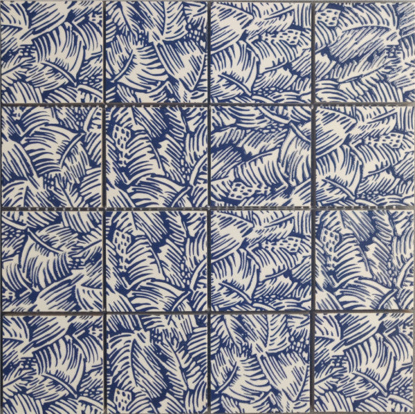 Bati Orient Palm Tree Pattern Mosaic 11.80" x 11.80"